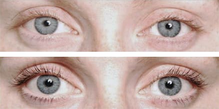 eyelash tinting results