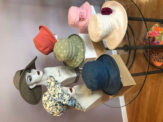 Various styles and designs of hats